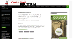 Desktop Screenshot of centrostudibruttium.org